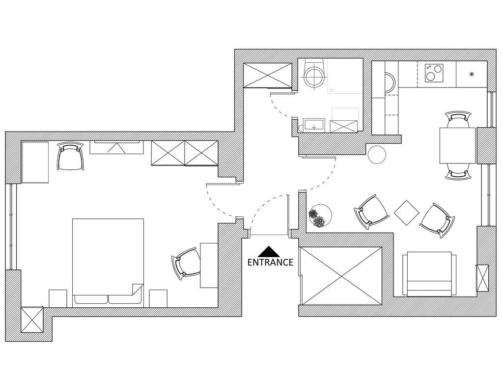 White Apartment Белград Экстерьер фото